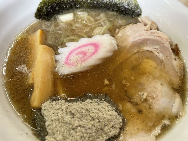 「鬼煮干しラーメン750円」@麺処 ひみつ屋の写真