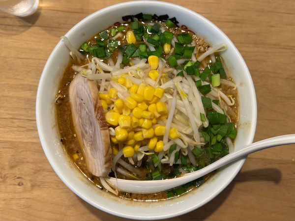 「みそらーめん」@らーめん 雅楽 GARAKUの写真