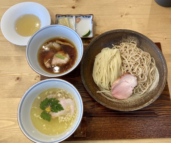 「Feelつけ麺 醤油・塩」@Ramen FeeLの写真