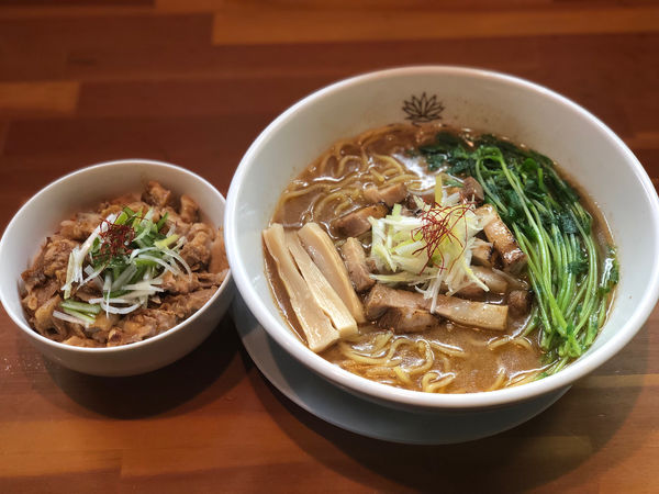 「濃いめ焼き干しみそ」@らぁめん 翠蓮の写真