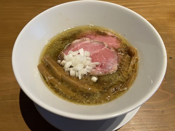 「期間限定・第8弾！濃厚煮干しらぁめん」@鯛骨らぁ麺 あぐらの写真