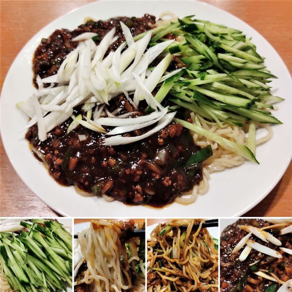 「ジャジャン麺　750円」@中華料理 味原の写真