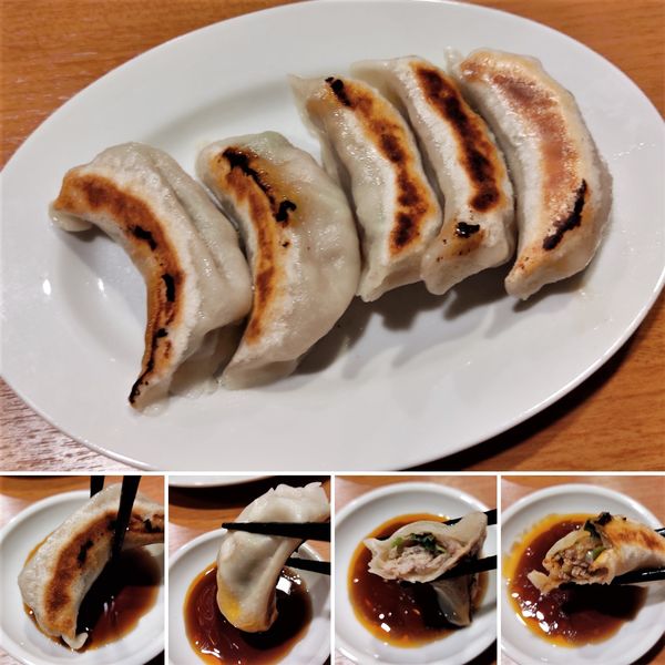 「餃子(5個) 420円」@中華料理 味原の写真