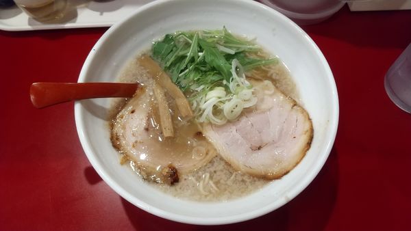 「塩ラーメン（麺固め）800円」@らーめん 味里 misatoの写真
