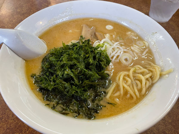 「あおさみそラーメン836円」@神立珍來の写真