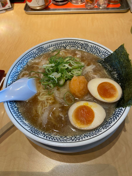 「味玉肉そば」@丸源ラーメン 小平店の写真