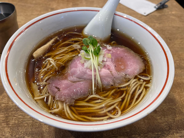 「軍鶏そば」@麺尊 RAGEの写真