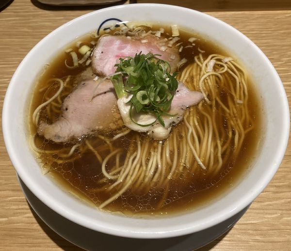 「【地鶏】醤油らあめん 850円」@中華そば 二階堂の写真