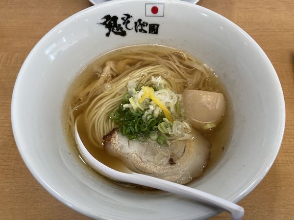 「味玉鬼塩ラーメン」@鬼そば 藤谷の写真