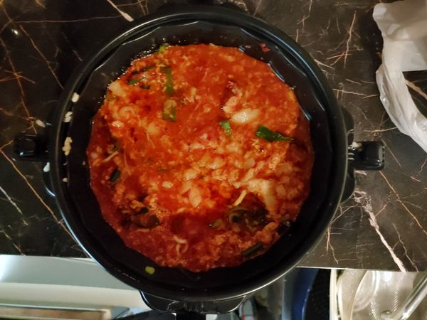 「旨辛にんにくラーメン　爆鯱」@名古屋辛麺 鯱輪の写真