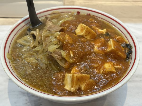 「蒙古タンメン(大盛)」@蒙古タンメン中本 熊谷店の写真