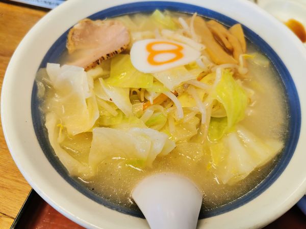 「野菜ラーメン塩」@8番らーめん 松島店の写真