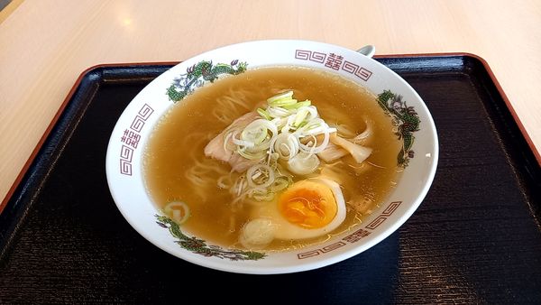「塩ラーメン」@かんてら山のパンダ食堂の写真