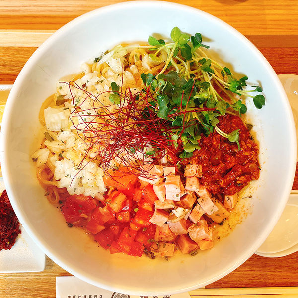 「天竺＋玉ねぎ」@麺屋 智の写真