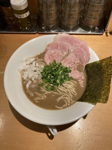 「濃厚海老そば」@麺屋 まほろ芭の写真