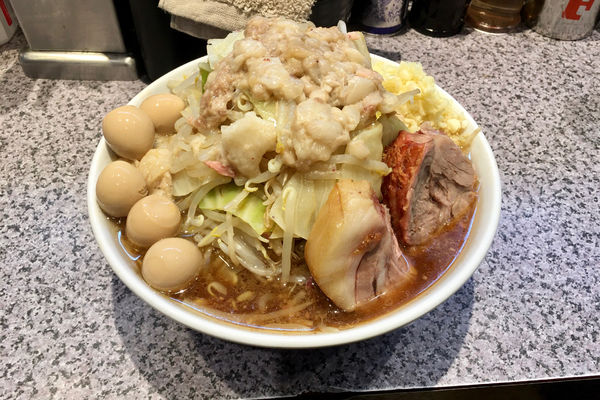 「ラーメン ミニ＋うずら」@ラーメン宮郎の写真