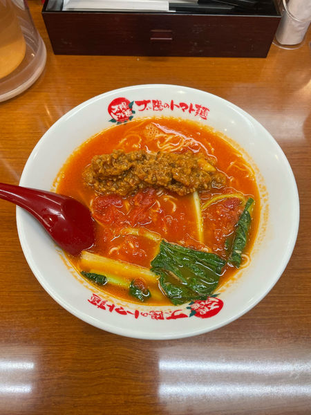 「太陽のミートラーメン(836円)」@太陽のトマト麺 京急川崎支店の写真