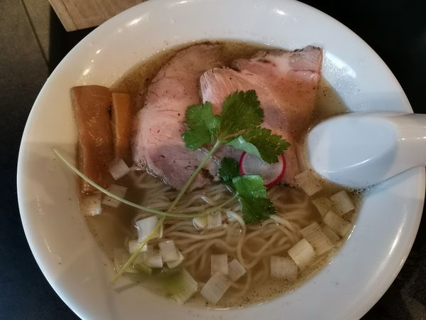 「塩蕎麦」@中華蕎麦 ごとうの写真