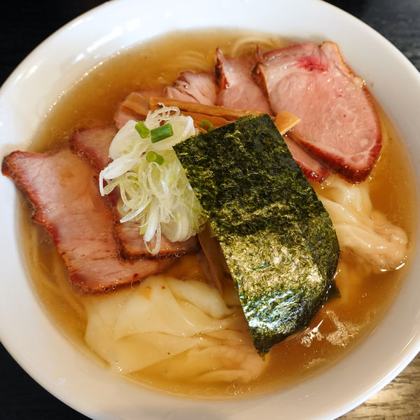 「塩チャーシューワンタンメン 1,200円」@支那ソバ 小むろの写真