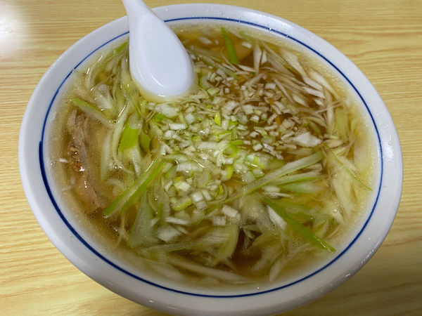 「ネギラーメン600円」@福福ラーメンの写真