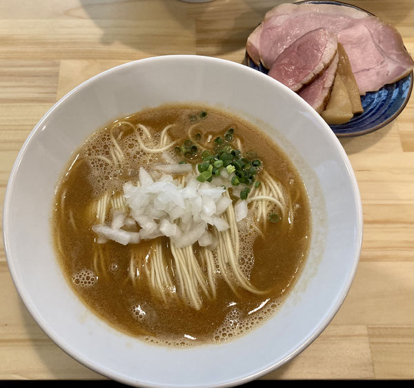 「伊勢エビとオマールエビの濃厚そば」@煮干ソバと米 今日の1番の写真