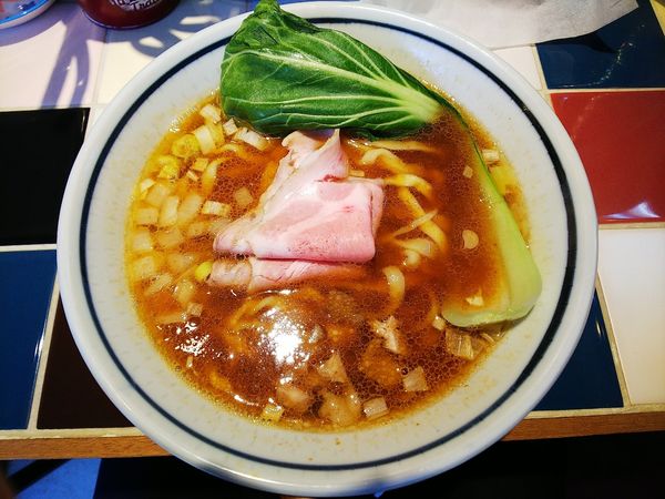 「エビチュウ・太ちぢれ麺平打ち」@エービーディーシーの写真