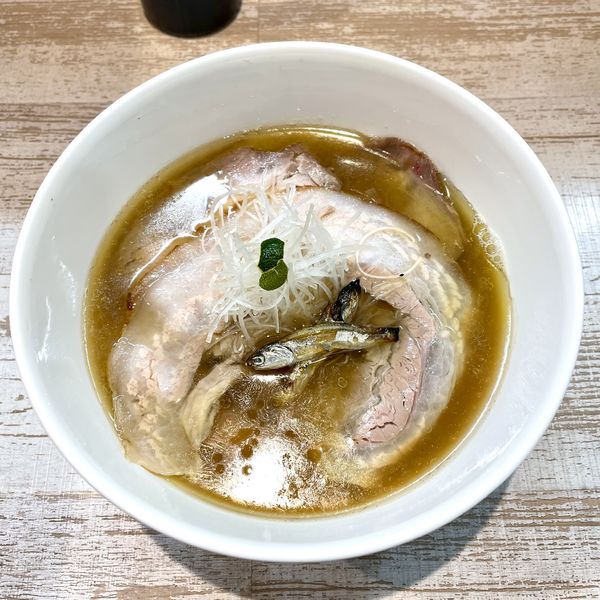 「＜ラーメンWalker埼玉限定＞ 小江戸黒豚と...」@中華そば 四つ葉の写真