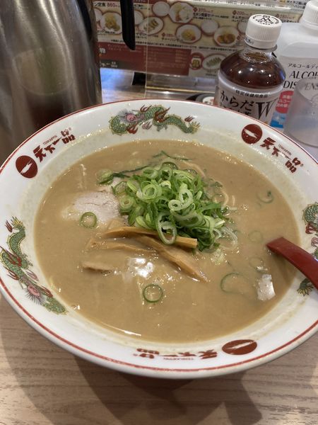 「ラーメン・こってり・大盛り・スープ大盛り（１０２０円）」@天下一品 北新地店の写真