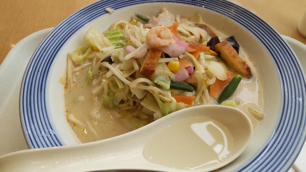 「長崎ちゃんぽん680円」@長崎ちゃんぽん リンガーハット モラージュ柏店の写真