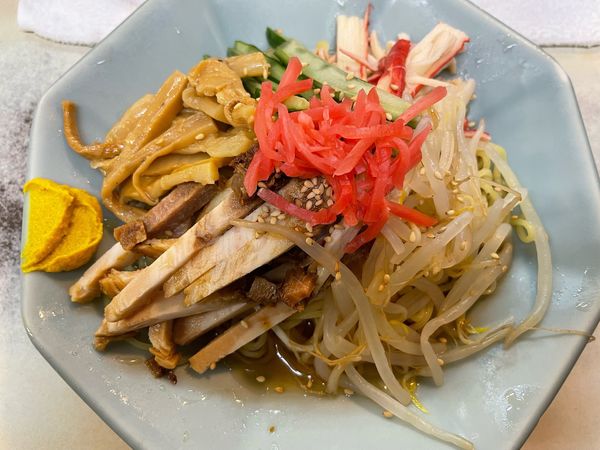 「冷やし中華醤油」@とむちゃんラーメン 246深沢店の写真