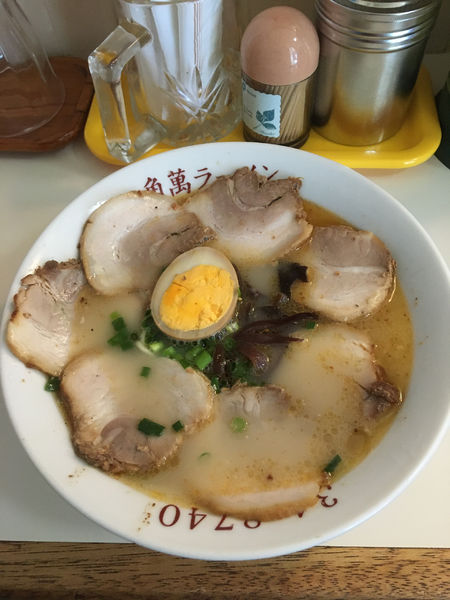 「チャーシュー麺　780円」@ラーメン角萬の写真