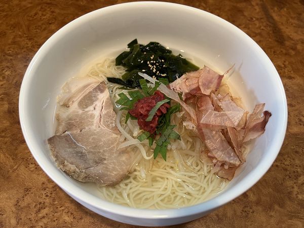 「夏らーめん830円」@LOVE&SALT らーめん味やの写真