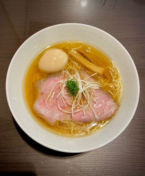 「味玉煮干しそば」@中華そば 卯月屋の写真