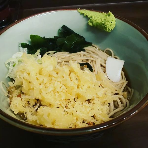 「冷やしたぬきそば」@船堀そば 文殊の写真