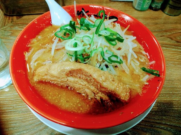 「角煮味噌ばんから　にんにく　しょうが入　990円」@旭川味噌ラーメン ばんから 上野店の写真