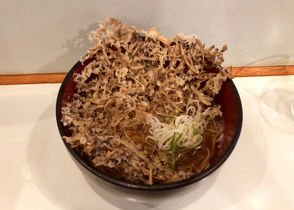 「舞茸天そば(490円)」@おくとねの写真