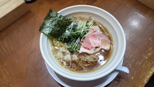 「煮干しそば」@麺や百日紅の写真