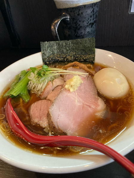 「醤油ラーメン　味玉」@麺処 夏海の写真