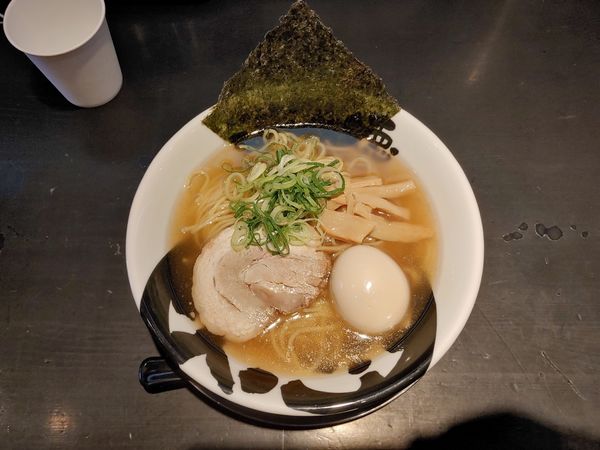 「元祖！朝ラー　煮玉子」@麺家 德の写真