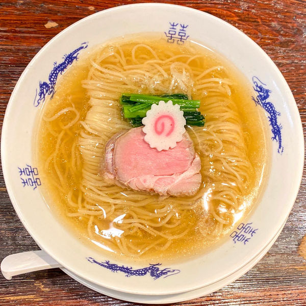 「中華そば 肉2個 海老2個 ¥1,130」@中華蕎麦にし乃の写真