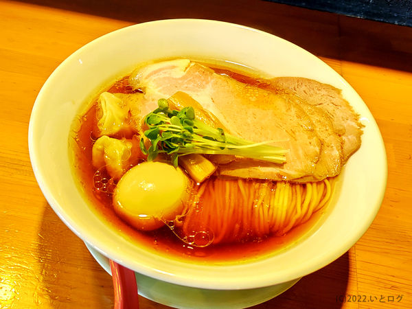 「特製中華そば」@麺処 清水の写真