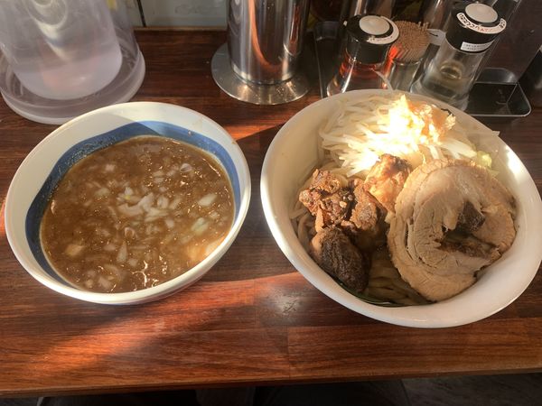 「つけ麺　野菜」@雷 北松戸本店の写真