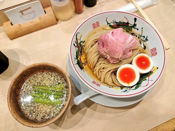 「特製鰹昆布水つけめん、など」@つけめん金龍の写真