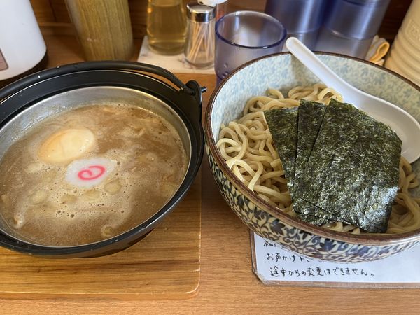 「特製つけ麺（濃厚、中330g）」@つけめん処 あすなろ食堂の写真