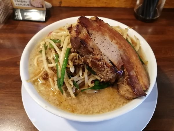 「男気人生味噌（大盛）」@まるはち 春日井店の写真