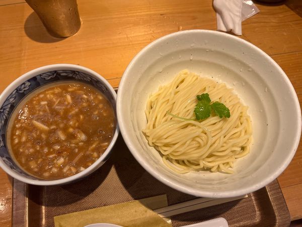 「濃厚鶏つけ麺・並 900円」@新橋 纏 不動前店の写真