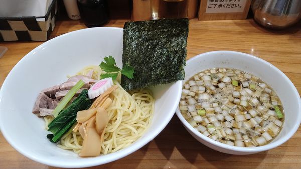 「煮干ざるらぁめん（中太麺）¥980-」@神田らぁめん 悠の写真