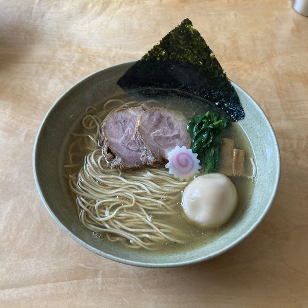 「だしそば【しお】」@だし・麺 未蕾の写真