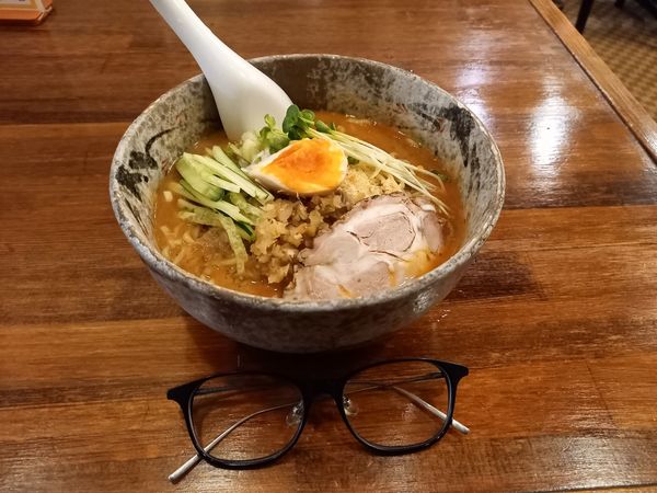 「冷やし担々麺(大盛り無料)」@パンダ 京浜蒲田店の写真