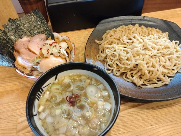 「特製つけそば」@中華そば専門 とんちぼの写真